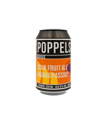 Poppels Mango Passion Blik 33cl